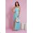 Trägerloses Partykleid aus Tüll für Damen (S/M/L ONE SIZE) ITALIAN FASHION IM923001 modrá mintova 34