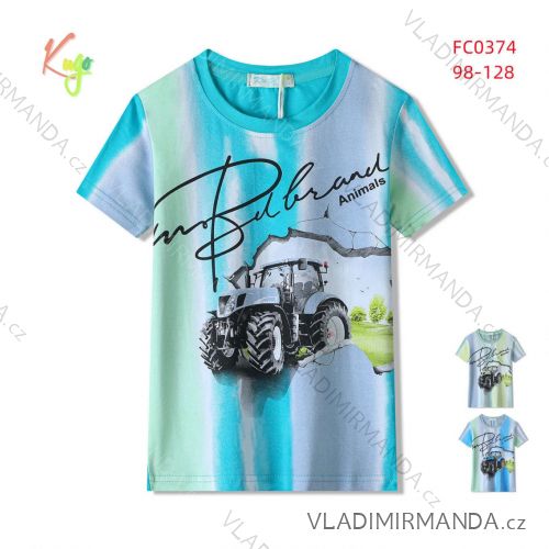 T-Shirt Kurzarm Jungen (134-164) KUGO DL0011