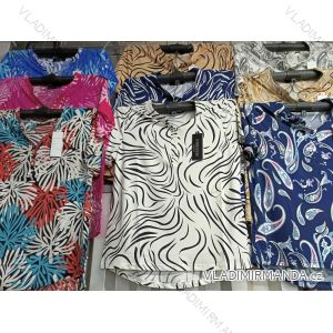 Kurzarm-Tunika für Damen, Übergröße (L-3XL) ERBOSSI ERB25JAROA