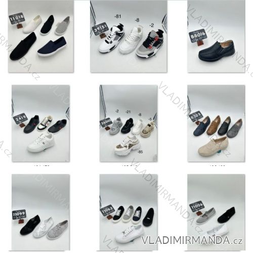 Schuhkatalog Frühjahr-Sommer Damen-, Herren-, Kindersandalen, Hausschuhe, Sneakers, Halbschuhe, formelle Schuhe OBPR25JARO