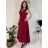 Elegantes Damen-Partykleid mit langen Ärmeln (S/M ONE SIZE) ITALIAN FASHION IM322282