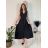 Elegantes Damen-Partykleid mit langen Ärmeln (S/M ONE SIZE) ITALIAN FASHION IM322282 Smaragdgrün S/M/L