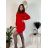Warmes Langarmkleid für Damen in Übergröße (L/XL EINHEITSGRÖSSE) ITALIAN FASHION IMC23460