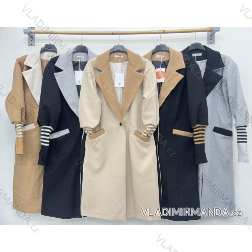 Langärmlige Baumwolltunika für Damen (S/M/L EINHEITSGRÖSSE) ITALIAN FASHION IMWCP25041