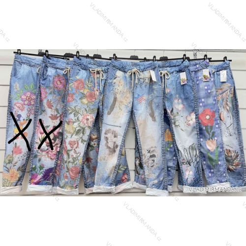 Langärmlige Baumwolltunika für Damen (S/M/L EINHEITSGRÖSSE) ITALIAN FASHION IMWCP25041