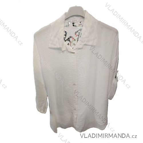 Übergroßer gestrickter Langarmpullover für Damen (S/M EINHEITSGRÖSSE) ITALIAN FASHION IMSN2416125