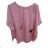 Übergroßer gestrickter Langarmpullover für Damen (S/M EINHEITSGRÖSSE) ITALIAN FASHION IMSN2416125