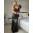 Elegantes Damen-Partykleid mit langen Ärmeln (S/M ONE SIZE) ITALIAN FASHION IM322282 -   schwarz -   S / M