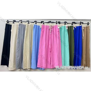 Elegante Hose mit Gürtel für Damen (S/M/L ONE SIZE) ITALIAN FASHION IM425057