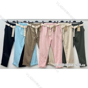 Elegante Hose mit Gürtel für Damen (S/M/L ONE SIZE) ITALIAN FASHION IM425057
