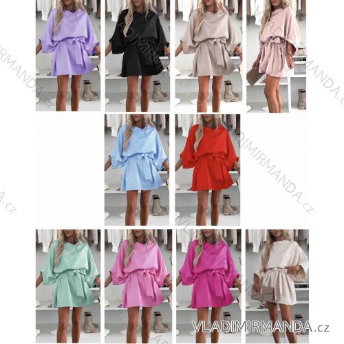 Elegantes Hemd Langarm Damen Kleid (S / M ONE SIZE) ITALIAN FASHION IMWY21734