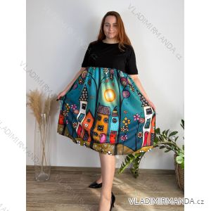 Elegante Hose mit Gürtel für Damen (S/M/L ONE SIZE) ITALIAN FASHION IM425057