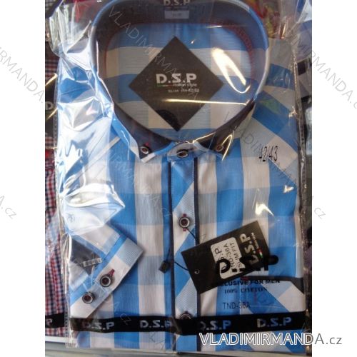 Shirt Langarm Herren Baumwolle (36 / 37-53 / 54) DSP TND-36A
