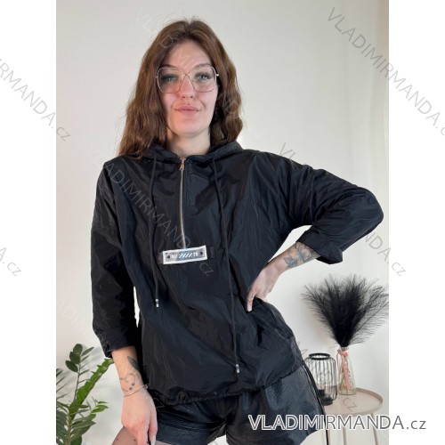 Jacke Frühjahr / Herbst Damen (M-XXL) LATERNE BES2057589 schwarz S/M/L