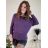 Damen-Langarmpullover (uni s / m) ITALIAN FASHION TM922STAR -   grün
,   M / L