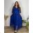 Kleid Kurzarm Damen (Uni L-2XL) ITALIENISCH MODA IMS25STELLA