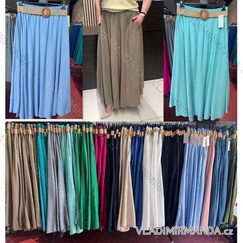 Langer Tüllrock für Damen (Einheitsgröße S/M) ITALIAN FASHION IMWB233518