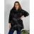 Elegantes Damen-Partykleid mit langen Ärmeln (S/M ONE SIZE) ITALIAN FASHION IM322282 52/54 schwarz