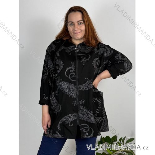 Elegantes Damen-Partykleid mit langen Ärmeln (S/M ONE SIZE) ITALIAN FASHION IM322282 52/54 schwarz