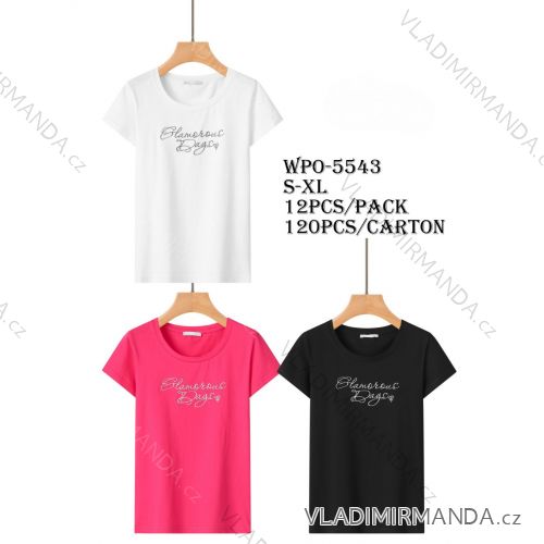 Kurzarm-T-Shirt für Damen (S-XL) GLO-STORY GLO25WPO-5543