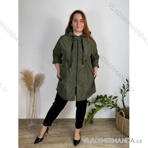 Ärmellose Jacke mit langen Ärmeln (uni sl) ITALIENISCHE Mode IMC17326