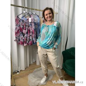 Langarm-Hemdkleid für Damen (S/M EINHEITSGRÖSSE) ITALIAN FASHION IMWD232607