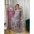 Langarm-Hemdkleid für Damen (S/M EINHEITSGRÖSSE) ITALIAN FASHION IMWD232607