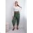 Lange Sommerhose für Damen mit Gürtel (Einheitsgröße S/M) ITALIAN FASHION IMD24080