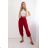 Lange Sommerhose für Damen mit Gürtel (Einheitsgröße S/M) ITALIAN FASHION IMD24080