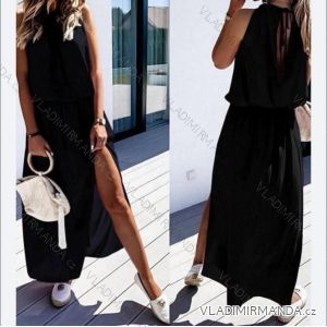 Langes trägerloses Sommerkleid für Damen (S / M / L / XL / 2XL ONE SIZE) ITALIAN FASHION IMD22477