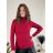 Langarm-Rollkragenpullover für Damen (uni sm) ITALIAN MODA IM919JM-5809-58