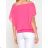 T-Shirt Kurzarm Damen Neon (Einheitsgröße / Neon) ITALIENISCHE MODA IM2191208