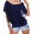T-Shirt Kurzarm Damen Neon (Einheitsgröße / Neon) ITALIENISCHE MODA IM2191208