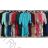 Tunika-Shirt verlängert mit Gürtel 3/4 Langarm Damen Übergröße (XL/2XL ONE SIZE) ITALIAN FASHION IMC22513