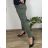 Ärmellose Jacke mit langen Ärmeln (uni sl) ITALIENISCHE Mode IMC17326 40/42 grünes Khaki