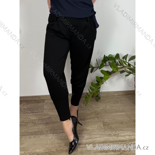 Ärmellose Jacke mit langen Ärmeln (uni sl) ITALIENISCHE Mode IMC17326 40/42 schwarz