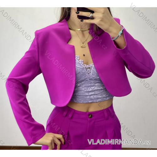 Damen-Kurzarmjacke (S/M ONE SIZE) ITALIAN FASHION IMPDY23MDUE10204
