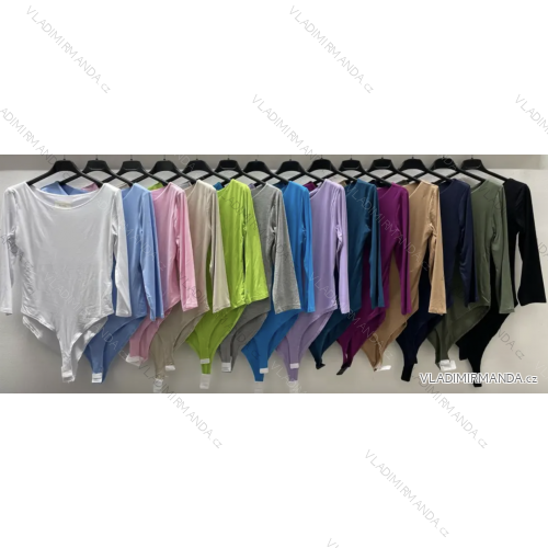 Langarm-Body für Damen (Einheitsgröße S/M) ITALIAN FASHION IMPDY23LS17100