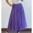 Mittellanger Faltenrock für Damen (Einheitsgröße S/M) ITALIAN FASHION IMPDY23JHAO26024