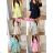 Kurzärmliges Sommer-Freizeitkleid für Damen (S/M/L EINHEITSGRÖSSE) ITALIAN FASHION IMWGB25022