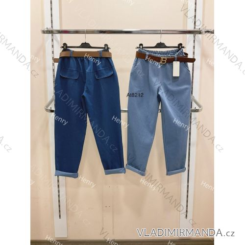 Damenjeans mit Gürtel (S/M/L Einheitsgröße) ITALIAN FASHION IMWBH25351