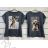 Kurzärmliges Oversize-T-Shirt für Damen (S/M/L EINHEITSGRÖSSE) ITALIAN FASHION IMWF25002