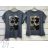 Kurzärmliges Oversize-T-Shirt für Damen (S/M/L EINHEITSGRÖSSE) ITALIAN FASHION IMWF25002