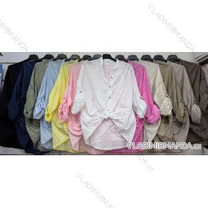 Kurzärmliges Oversize-T-Shirt für Damen (S/M/L EINHEITSGRÖSSE) ITALIAN FASHION IMWF25002