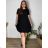 Lässiges Oversize-Kurzarmkleid für Damen in Übergröße (XL/2XL/3XL EINHEITSGRÖSSE) ITALIAN FASHION IM723MUSE -   Königsblau -   48/50