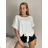 Tunika mit Anhänger Kurzarm Damen Übergröße (54/56/58 Einheitsgröße) ITALIAN FASHION IM425031