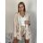Kleid mit Knöpfen und geknöpften Damen (uni s-m) ITALIAN FASHION IM2203948