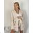 Kleid mit Knöpfen und geknöpften Damen (uni s-m) ITALIAN FASHION IM2203948