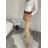Elegante Hose mit Gürtel für Damen (S/M/L ONE SIZE) ITALIAN FASHION IM425057