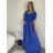 Kurzes Sommerkleid mit langen Ärmeln für Damen, übergroß (54/56/58 Einheitsgröße) ITALIAN FASHION IM425070